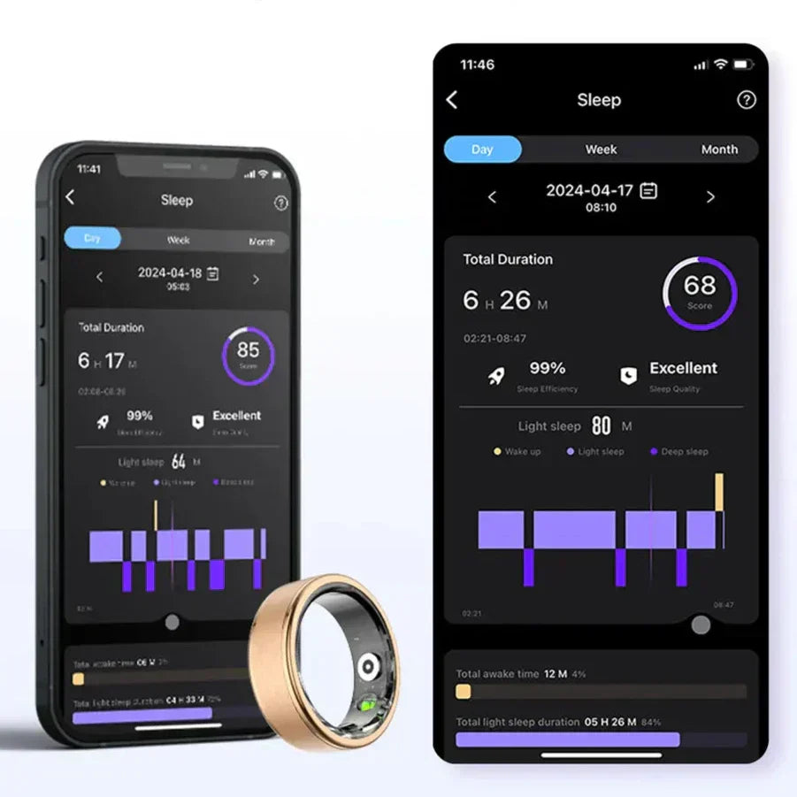 Aelora Waterproof Smart Ring With Multi-Sport Mode | Orntli