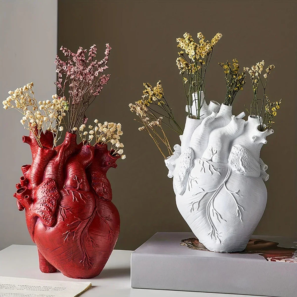 Elvase – Herzförmige Keramikvase