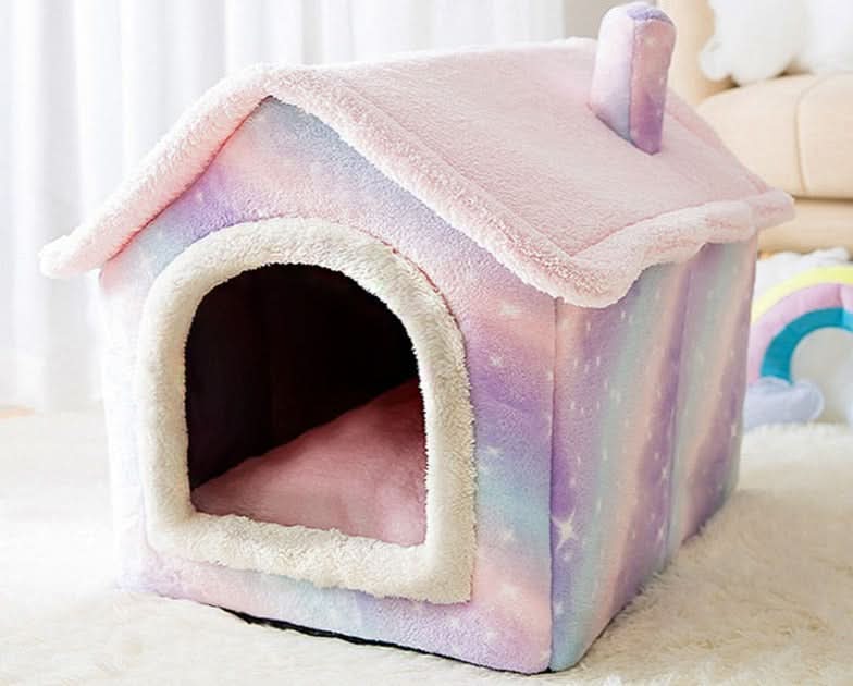 CozyNest Pet House For Small Dogs And Cats With Warmth And Security
