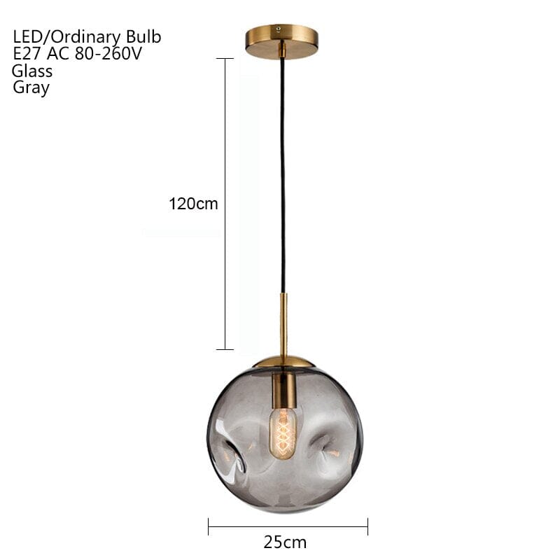 Novae Glass Pendant Light With Minimalist Silhouette
