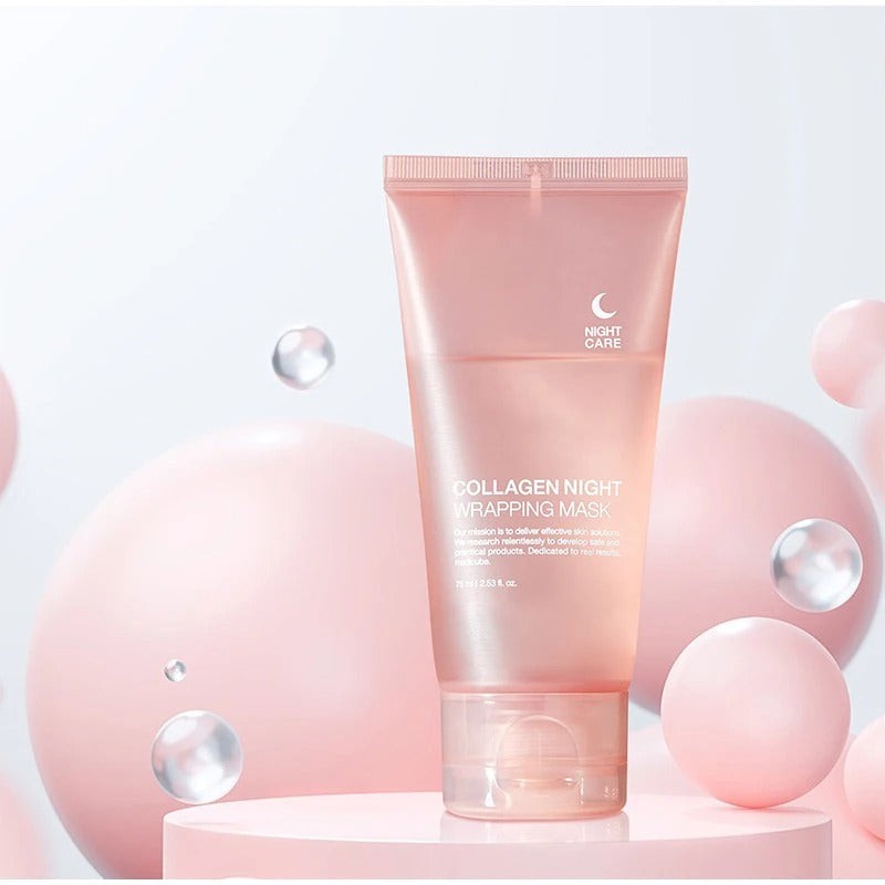 Maschera Notte al Collagene - Confezione da 3