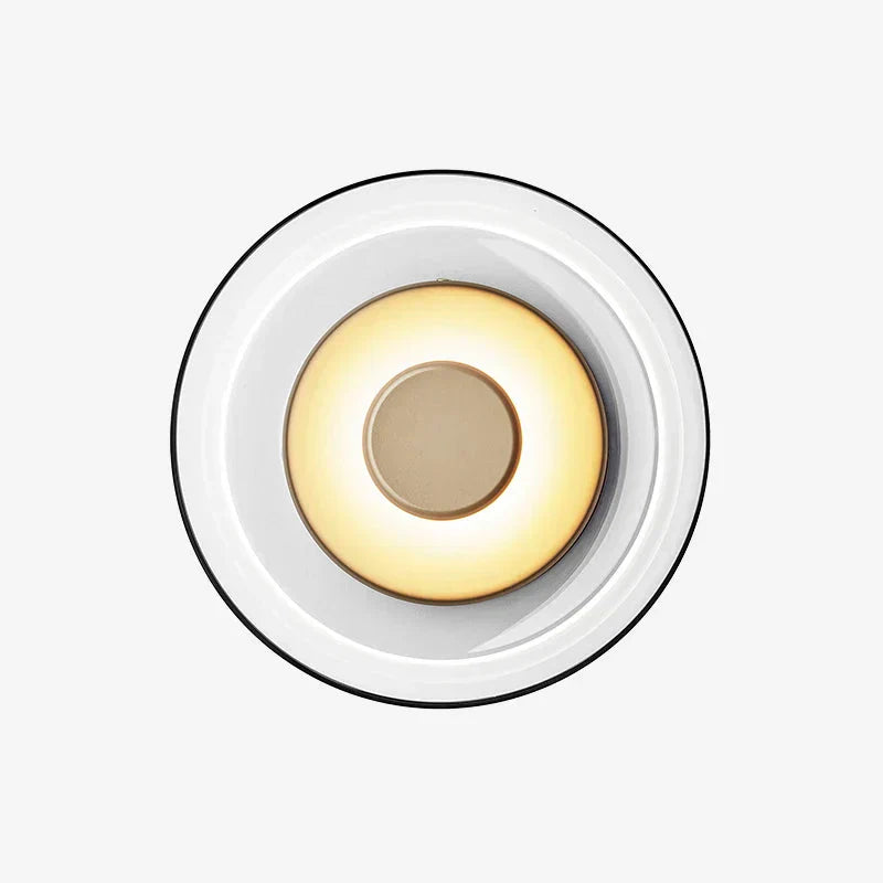 Lumora Glassstein LED vegglampe for stue og gangdekorasjon