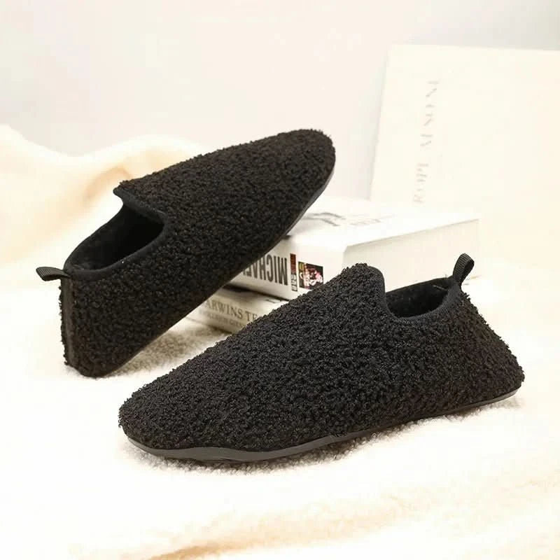 LumaSoft unisex ultra myke tøfler med sklisikre såler for koselig vinterkomfort