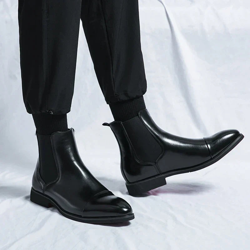ANNIBALE CARRACCI LEDER CHELSEA-STIEFEL