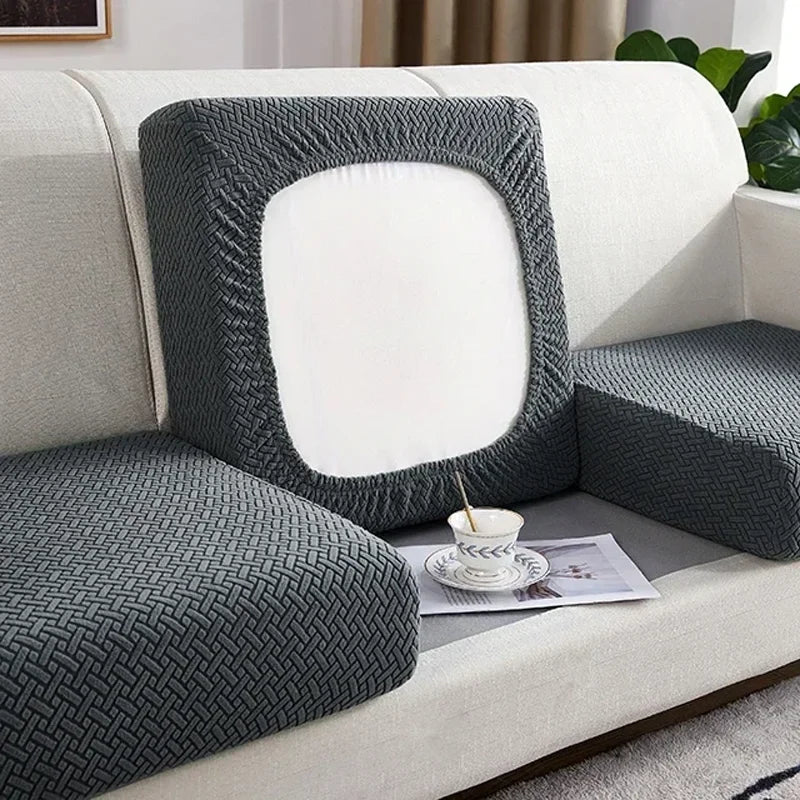 FlexiWeave Elastic Jacquard Sofa Cover Non Slip Premium Protection for Sofas