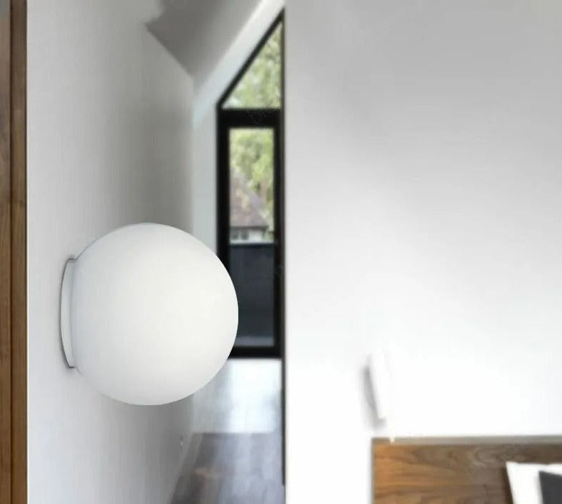 Arctelle Minimalista Fali Lámpa Üveg Kő Hatással
