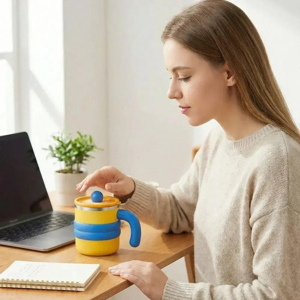 TRAVELOX Søt design rustfritt stål isolert kaffekopp