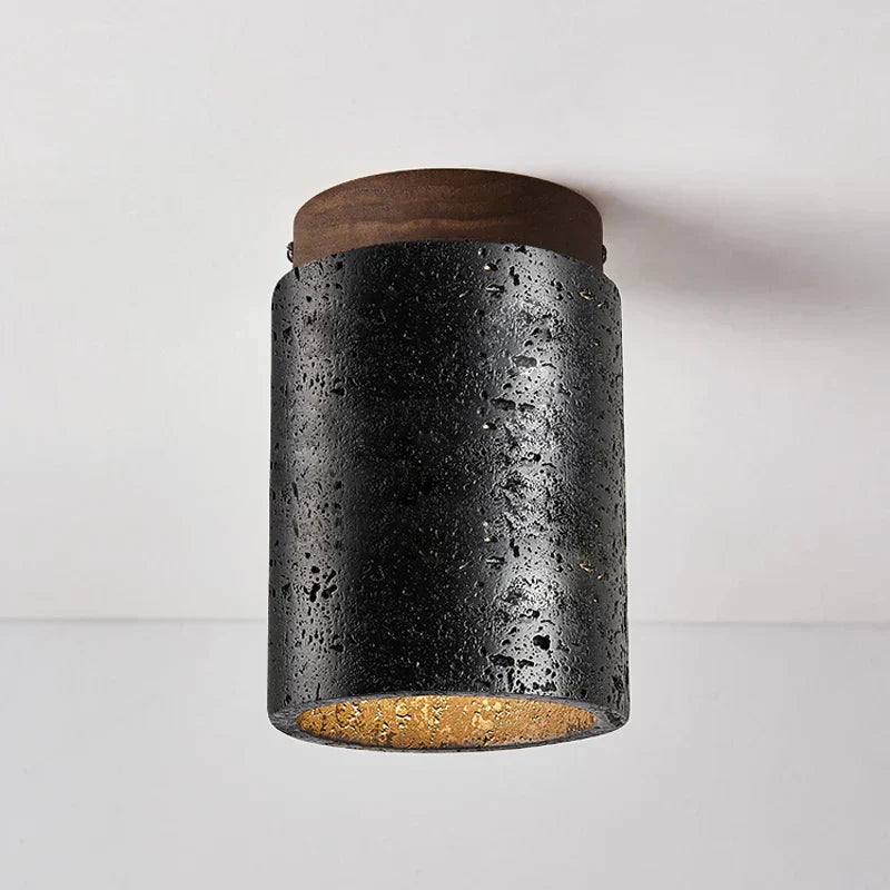 Aurora marmor- og tre LED-lampe overflatemontert lys fra Vrimlie