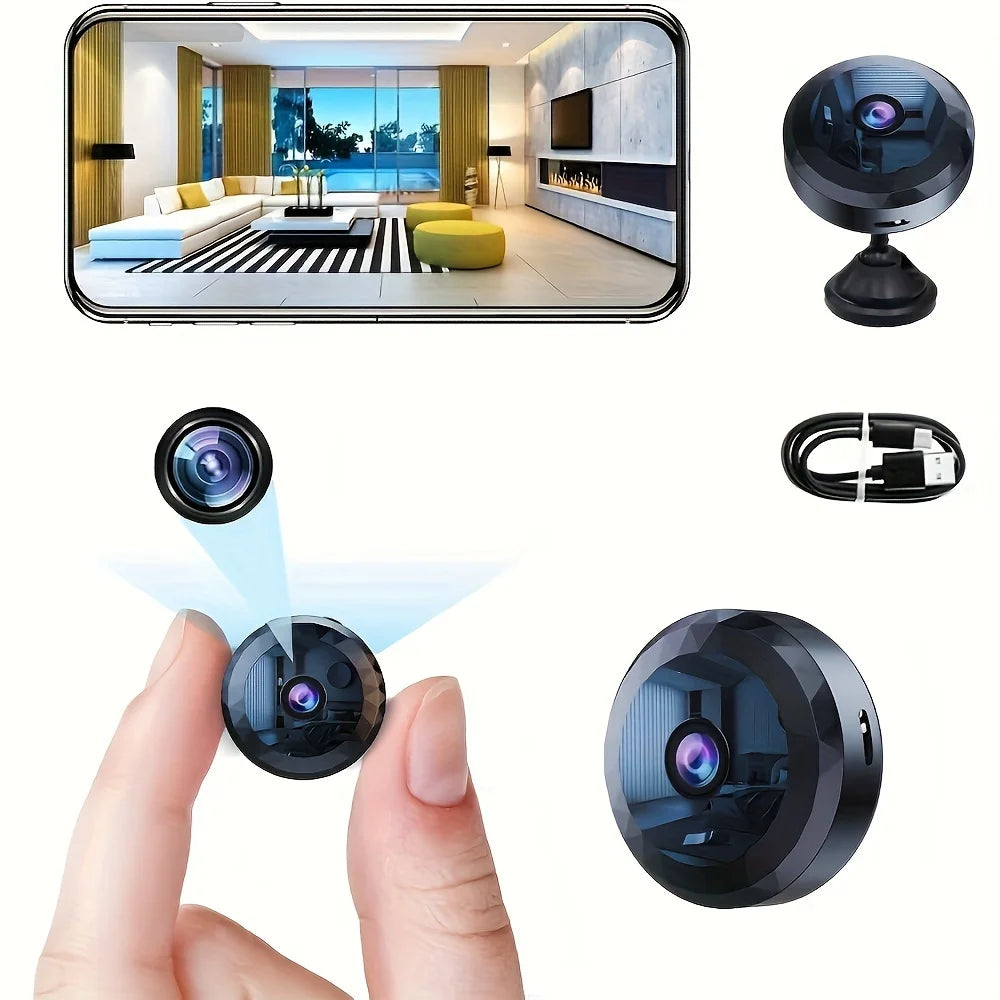 Orntli NovaGuard 1080P Mini Security Camera With WiFi And Live Mobile View