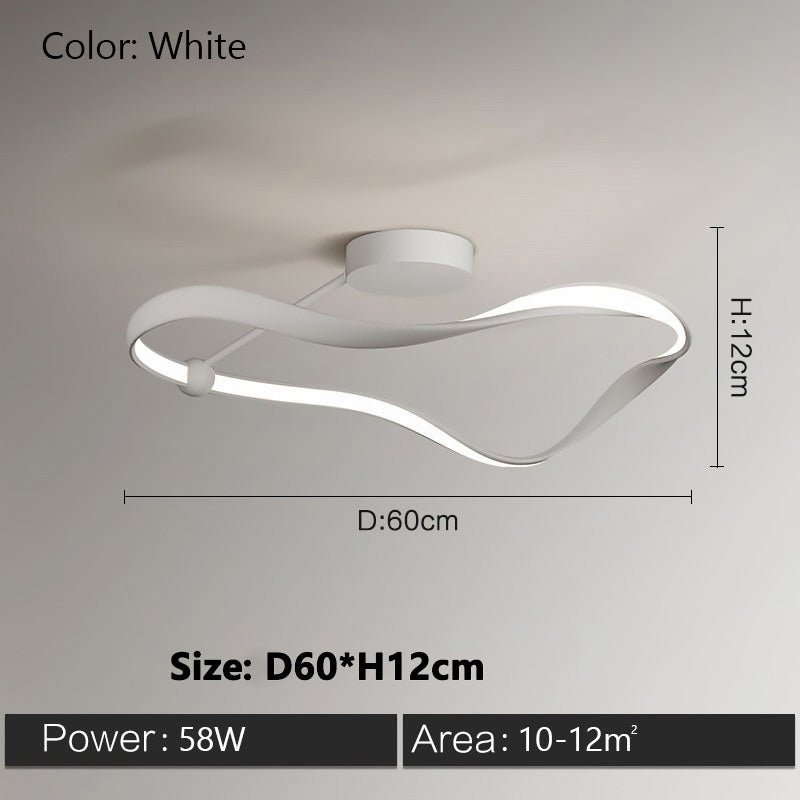 Astrin | Minimal Abstract Ceiling Light | Orntli