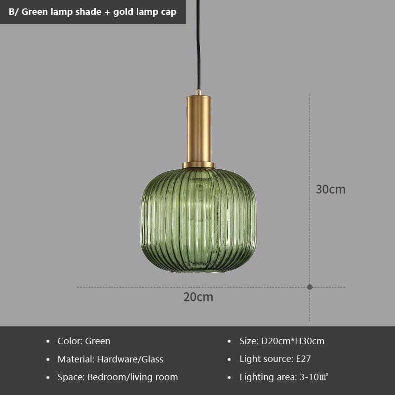 Rosalie riflet glasspendler Nordic Glow for kjøkken