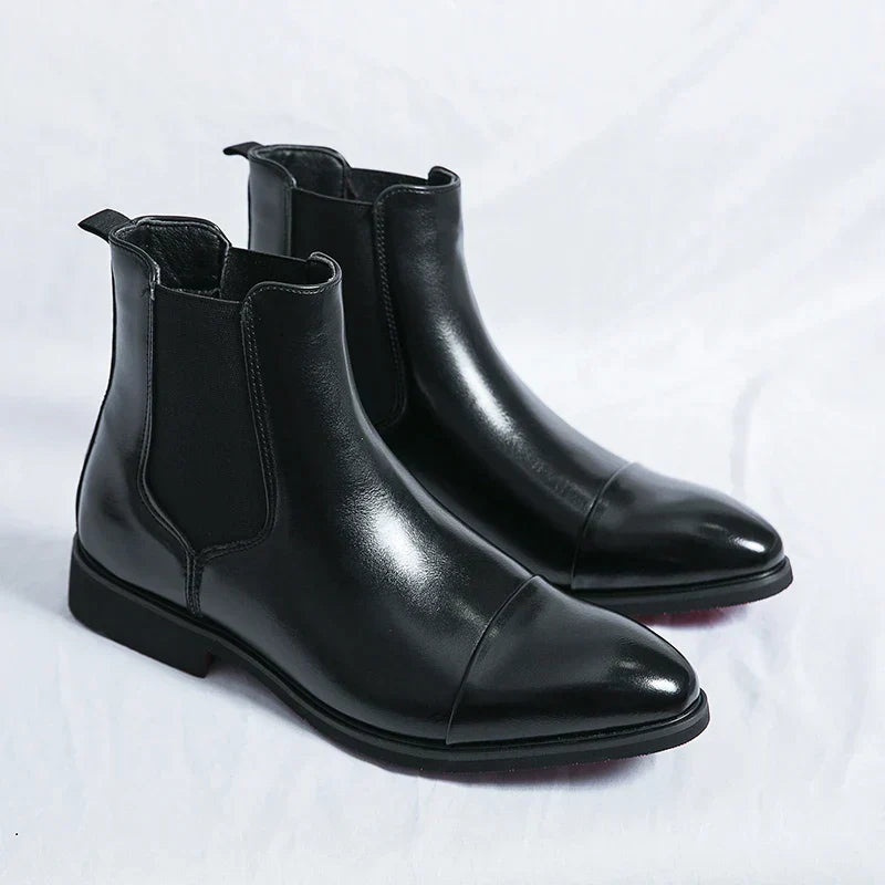 ANNIBALE CARRACCI LEDER CHELSEA-STIEFEL