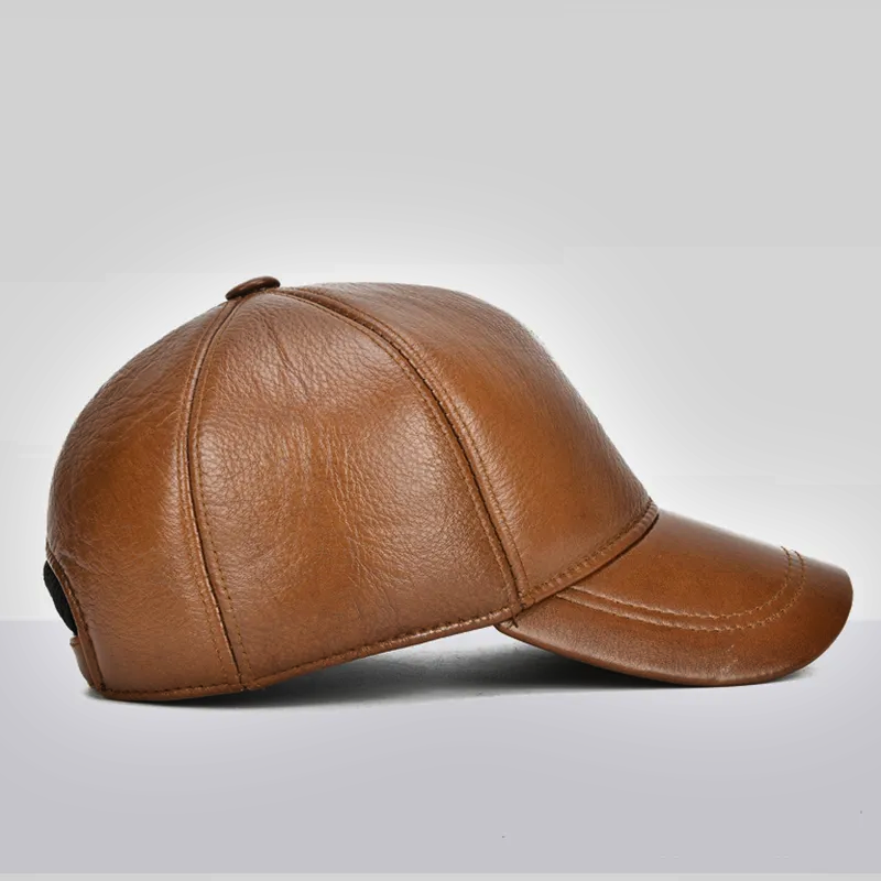 Cappello di pelle di lusso