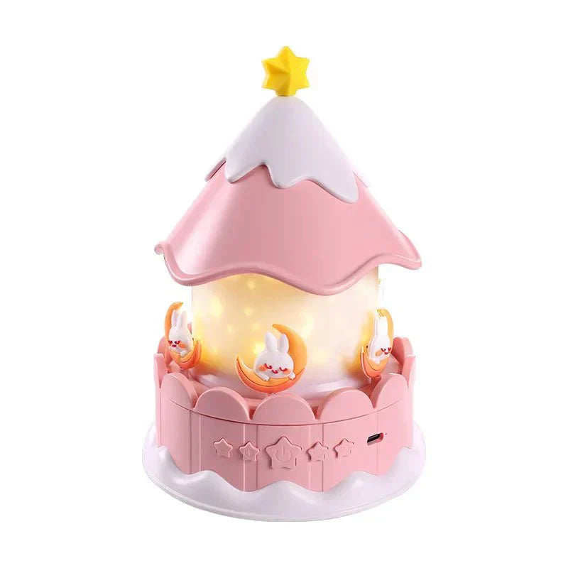 StellarGlow Musical Star Projector With 12 Enchanting Themes For Kids
