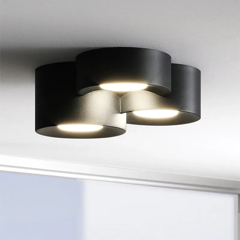 LyraNova Cylindrical LED Ceiling Light for Modern Interiors