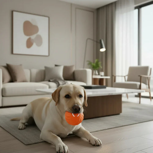 ActivePulse wiederaufladbarer interaktiver Hundeball für aktive Hunde mit automatischer Bewegung