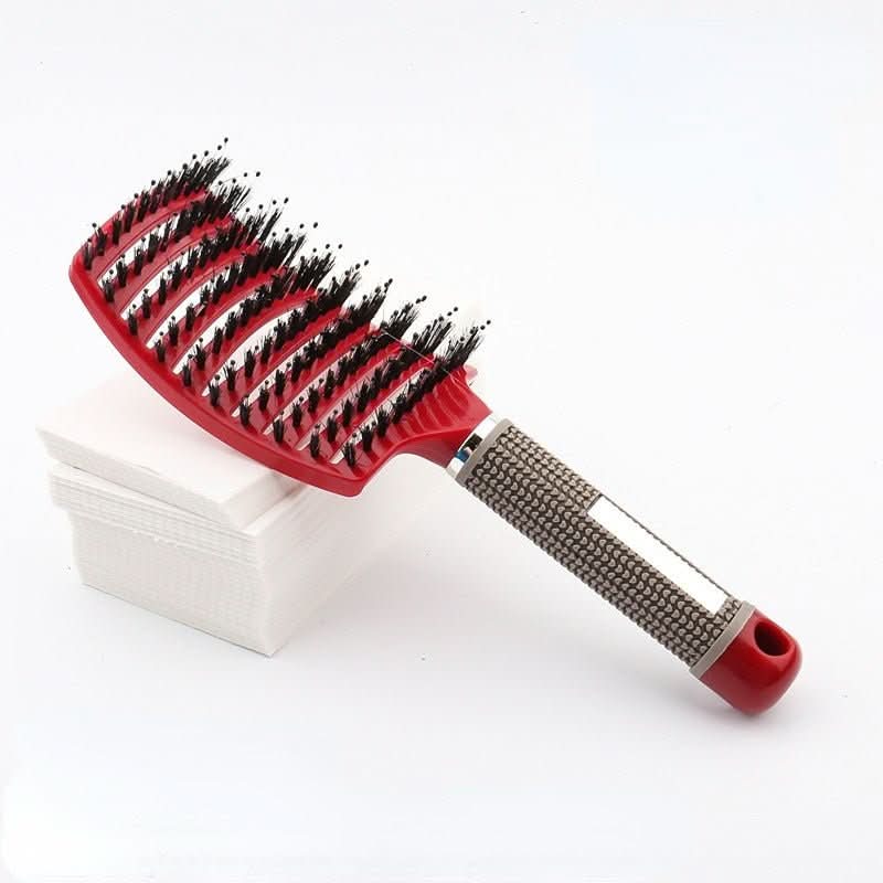 Enchanted Glide Detangler Hairbrush For Painless Detangling And Shiny Hair