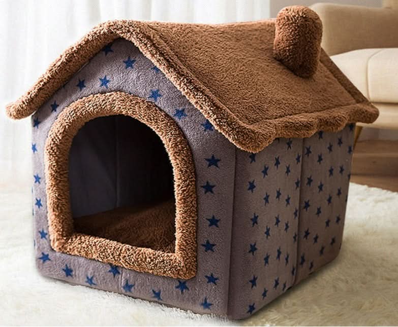 CozyNest Pet House For Small Dogs And Cats With Warmth And Security