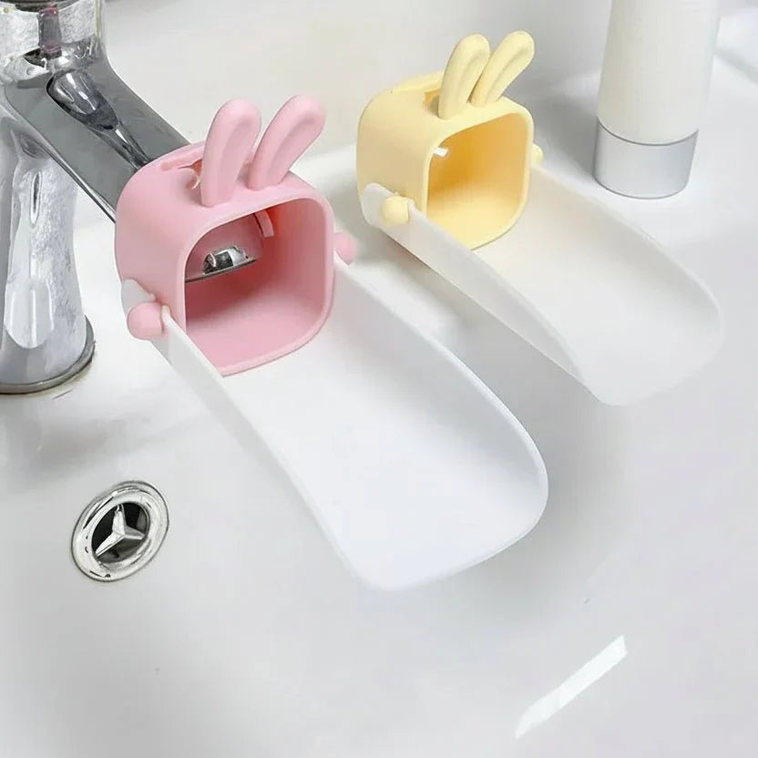 BUNNORA Kids Faucet Extender With Cartoon Splash Guard