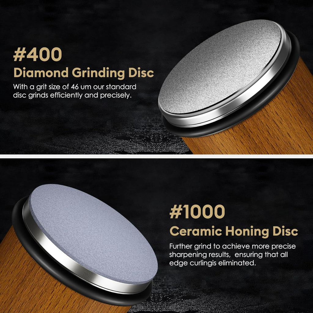 AstraSharp Diamond-Coated Knife Sharpener for Precision