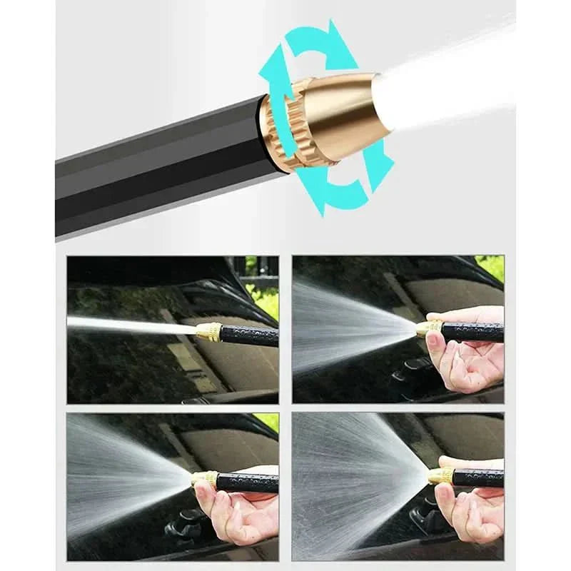 Pistola de Agua de Alta Presión AeroPulse para Limpieza de Autos y Jardines para Propietarios de Viviendas