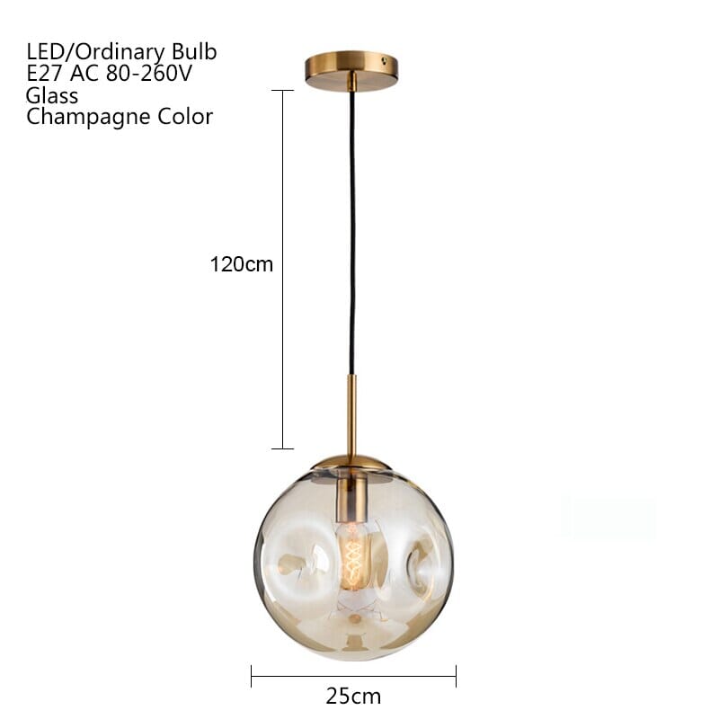 Novae Glass Pendant Light With Minimalist Silhouette