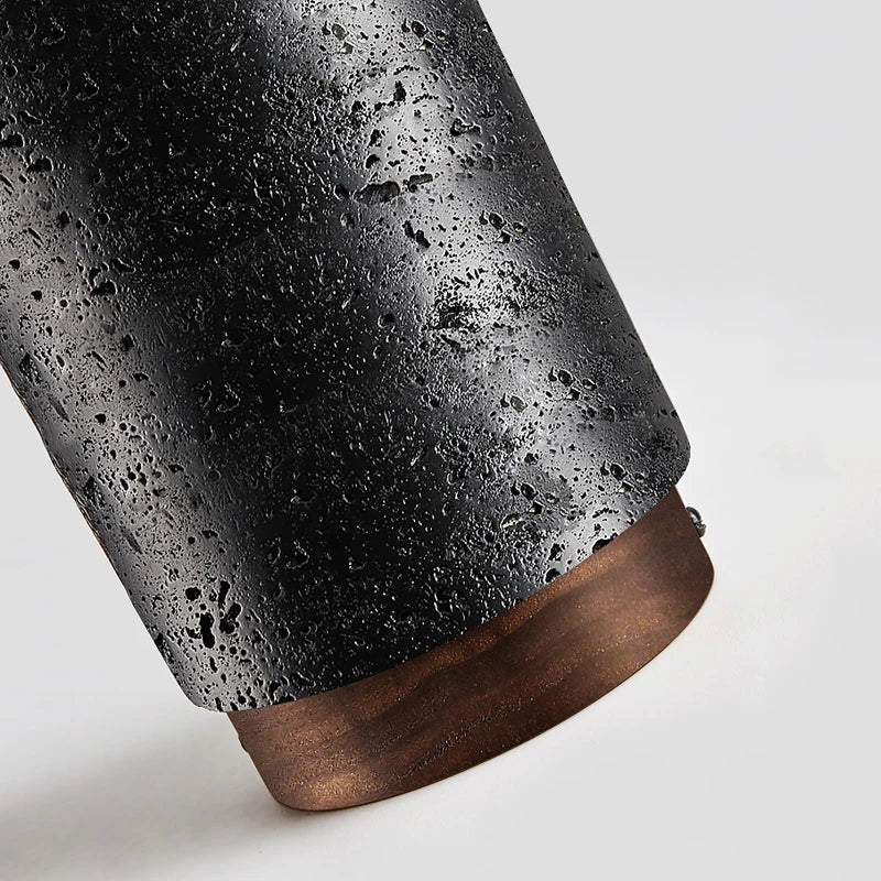 Aurora marmor- og tre LED-lampe overflatemontert lys fra Vrimlie