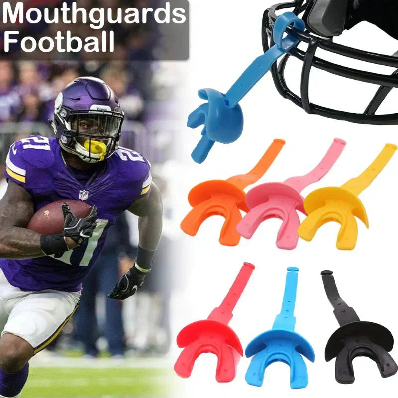 GuardPro Double Mouthguard For Rugby Football And Boxing With TPR Shock Absorption