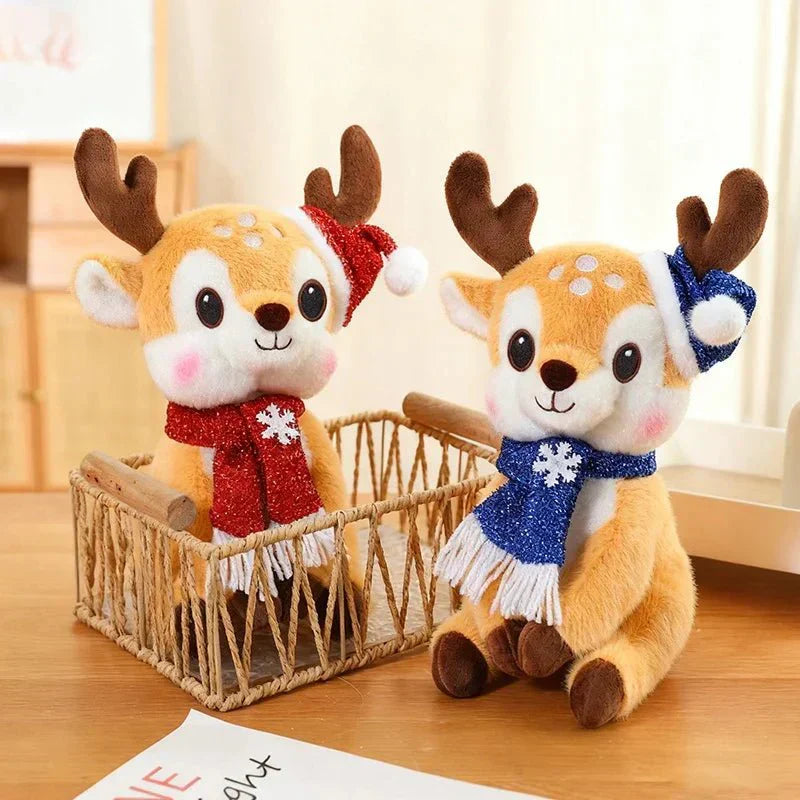 CozyFlair Christmas Plush Doll With Soft Fabric Cute Cartoon Design For Kids