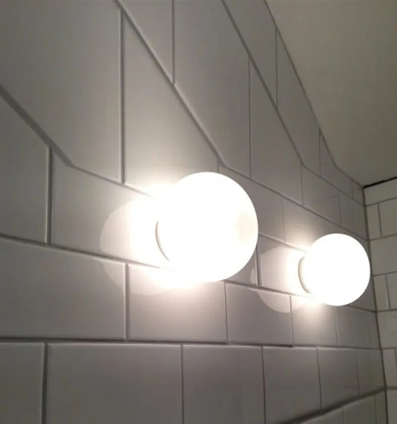 Arctelle Minimalista Fali Lámpa Üveg Kő Hatással