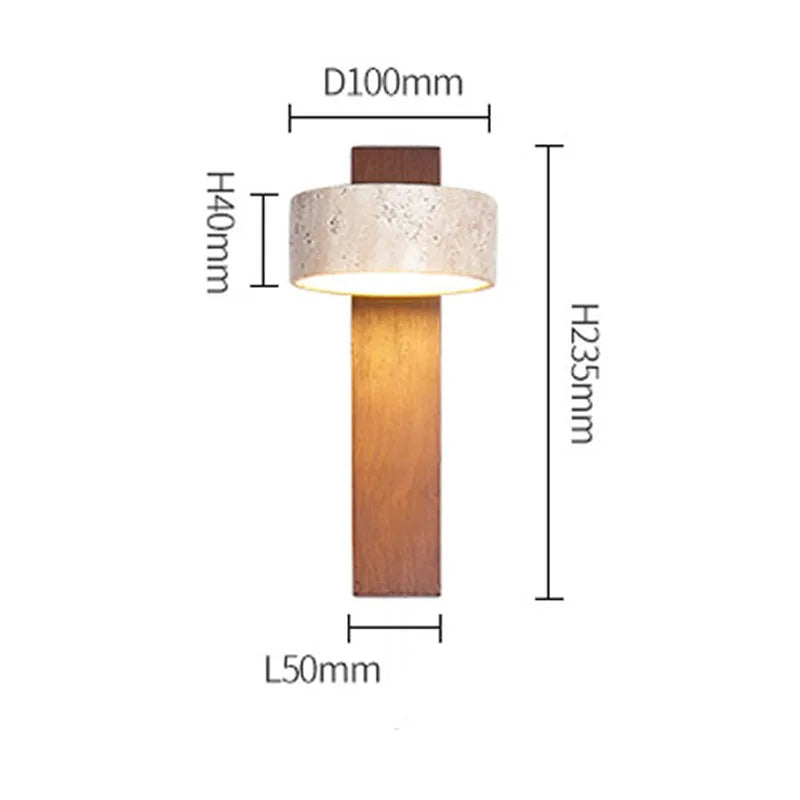 NovaMarble vegglampe | LED G9, 90 til 260V, ikke dimbar