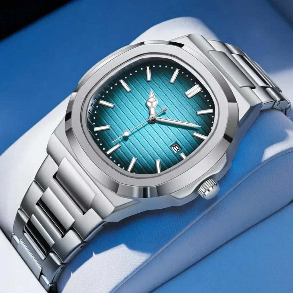 Orologio quadrato impermeabile Stoneforge Tactical per uomo, robusto orologio da esterno