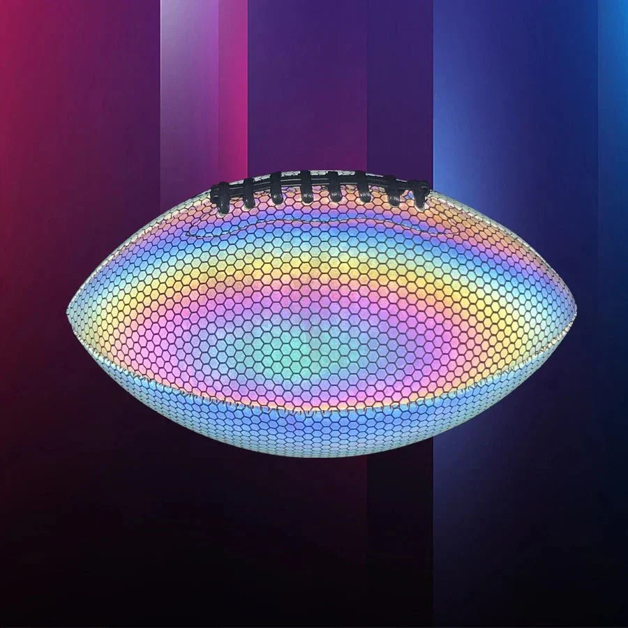 NovaGlow fényvisszaverő amerikai futball 9-es méret éjszakai edzéshez, sötétben világít