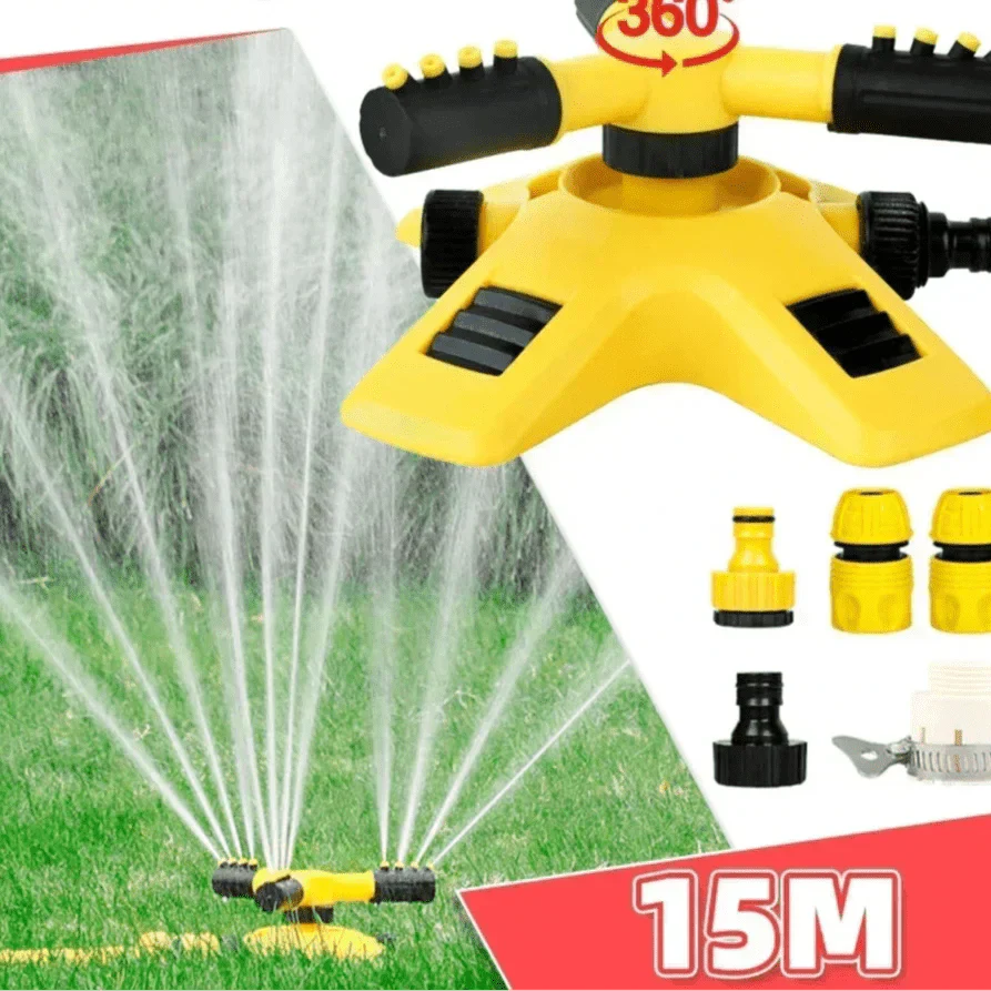 AquaNexa Irrigatore a 360 Gradi per Risparmio Idrico in Giardino per Proprietari di Casa