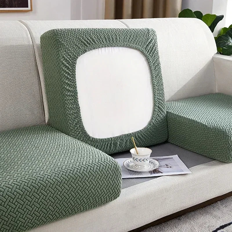 FlexiWeave Elastic Jacquard Sofa Cover Non Slip Premium Protection for Sofas