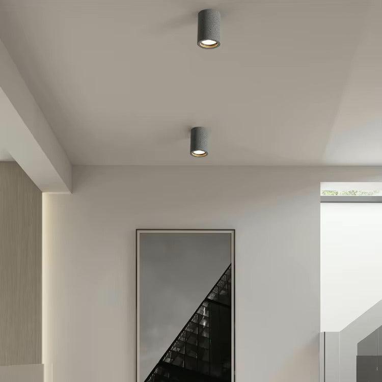 NovaStone taklampekolleksjon med stein- og metallfinish