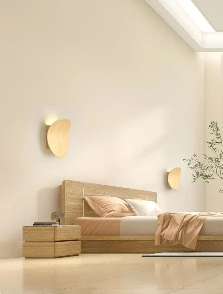 Brielle | Moderne Tre Vegglampe for Varmt Naturlig Lys