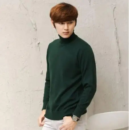 Elliot Cashmere Turtleneck Sweater – Luxury Warmth for Men | Autumn & Winter 2023