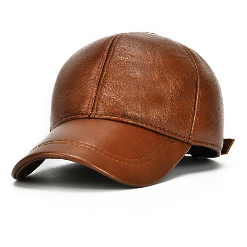 Cappello di pelle di lusso