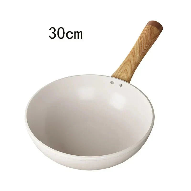 TerraCeram keramisk non-stick panne 30 cm dyp for gass- og induksjonstopp