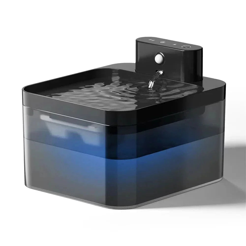 AquaPulse kattefontene med intelligent bevegelsessensor og vannfiltrering