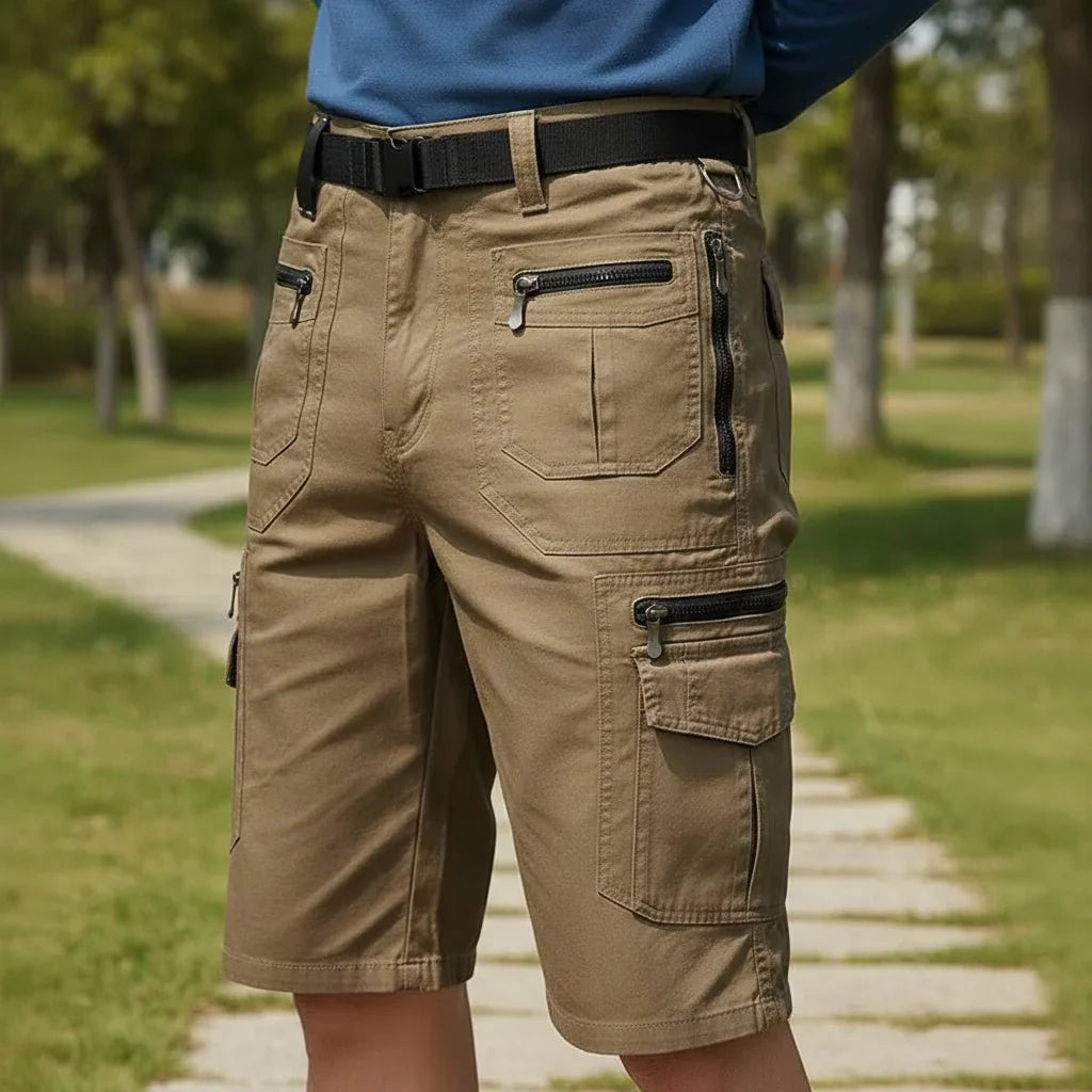 TACTICFLOW Cargo Shorts For Men With Multi-Pocket Design