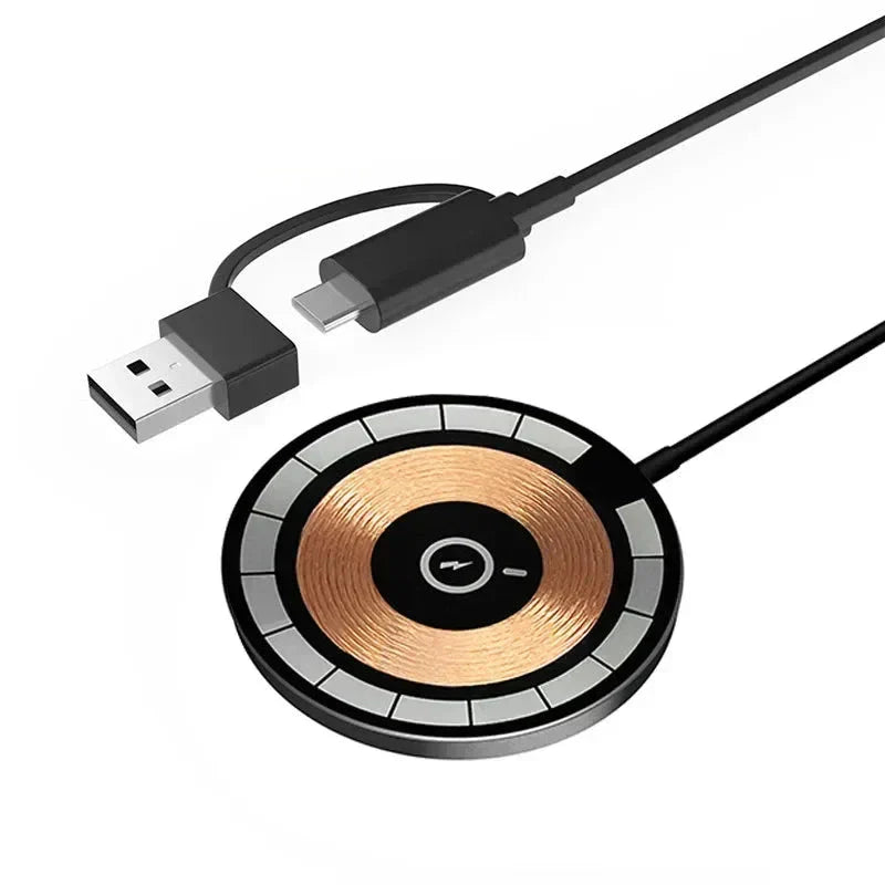 Orvane Portable Magnetic Wireless Charger 100W PD Fast Charging for iPhone and AirPods | Orntli