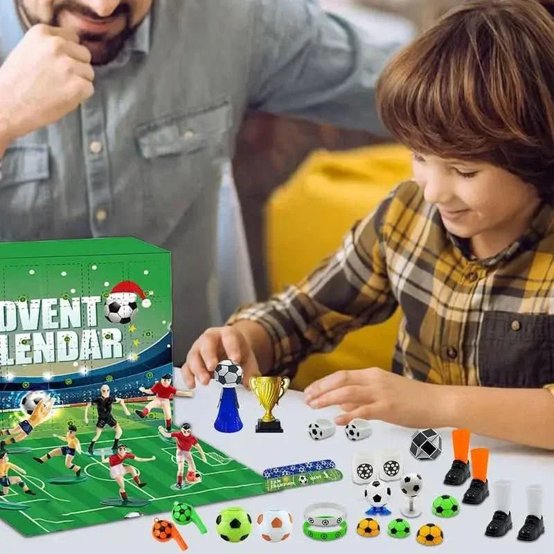GoalBuilder focis adventi naptár gyerekeknek – építsd meg saját stadionodat és fedezd fel a 24 meglepetést