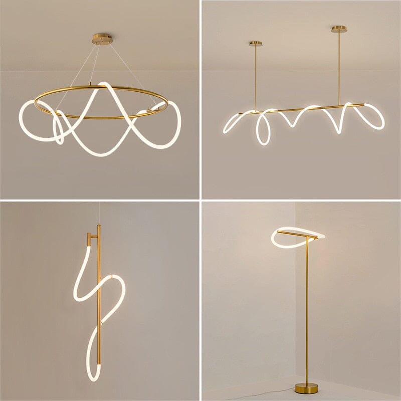 Série de Lâmpadas LED LumaTwirl para Iluminação Moderna de Casa