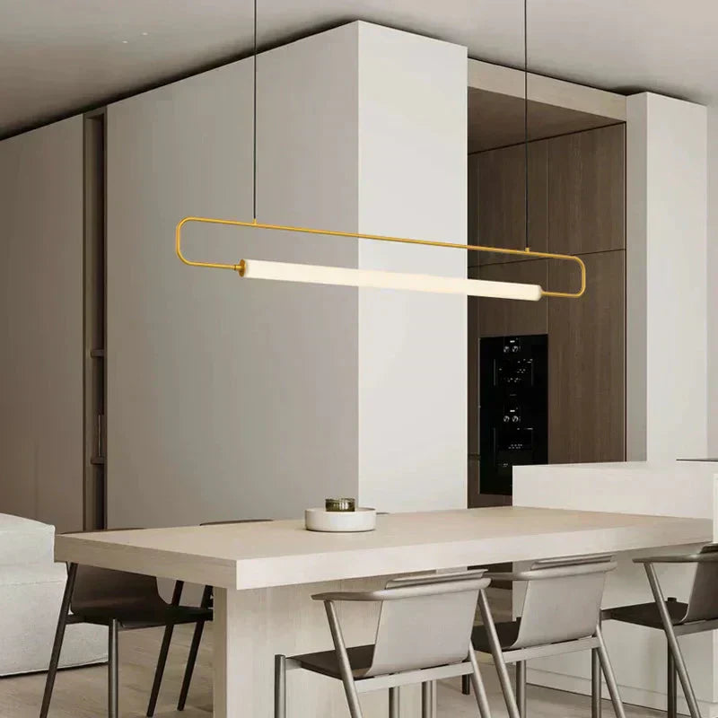 NovaLume Ledningspendel Med LED Én Pære Metal Finish