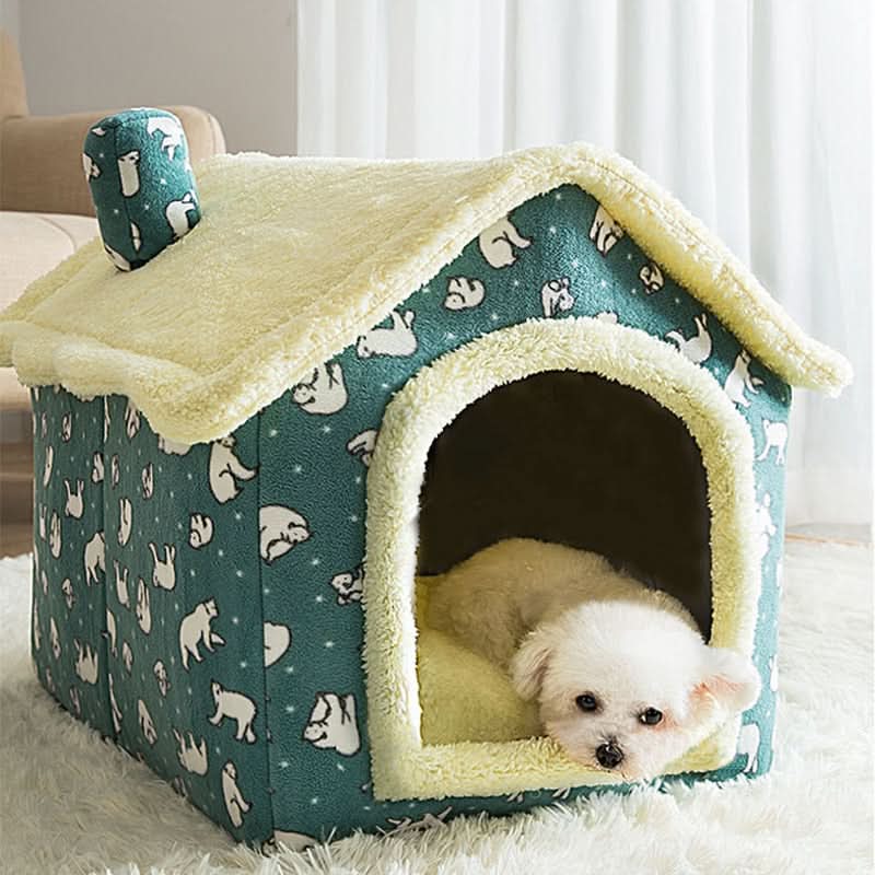 CozyNest Pet House For Small Dogs And Cats With Warmth And Security