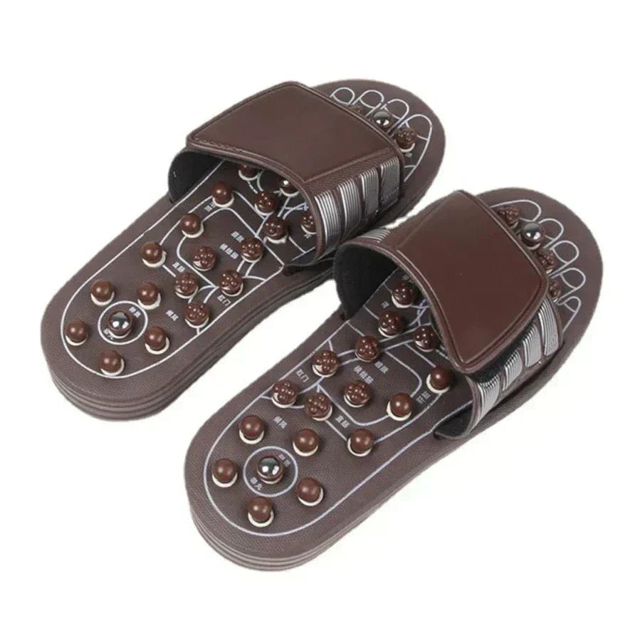 SoleEase | Men's Reflexology Slippers in 4 Sizes | Orntli