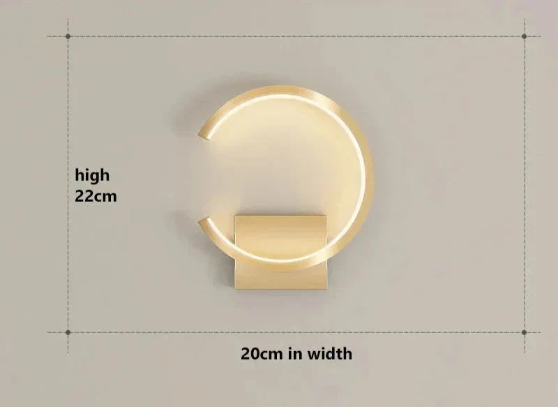 NovaLume Vegglampekolleksjon med LED og aluminium