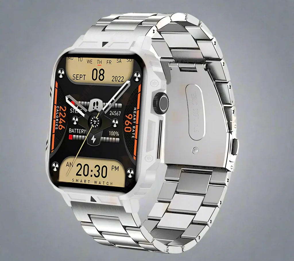 Apollo 2024 vojenské chytré hodinky – Bluetooth volání, fitness tracker a vodotěsnost IP68
